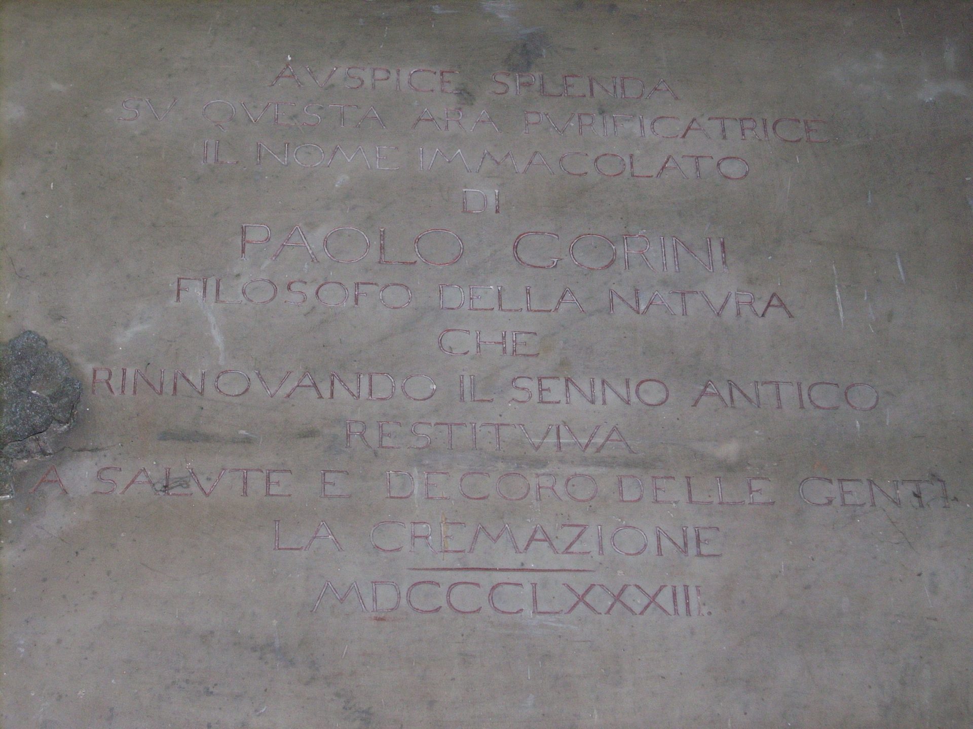 PGorini%27s%20memorial%20tablet%2C%20Monumental%20Cemetery%2C%20Milan%202.JPG